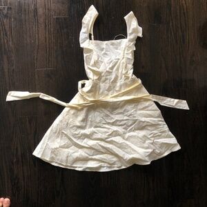 Light Yellow BabyDoll Dress